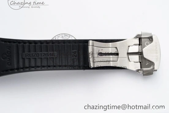 0303 Constellation Black Ceramic SS SBF 1:1 Best Edition Black Dial on Black Gummy Strap A8900 Super Clone TimelessDesign 7798